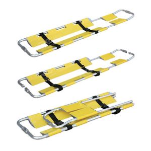 Buy cheap First Aid  Ambulance Aluminium Folding Plastic Scoop Stretcher from wholesalers