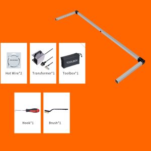 Buy cheap 300mm 200W Bow Hot Wire Foam Cutter Industrial 1370mm Handheld product