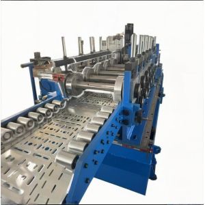 Buy cheap Cable Tray System Machine Customized Design CU Channel Cable Tray Roll Forming Machine from wholesalers