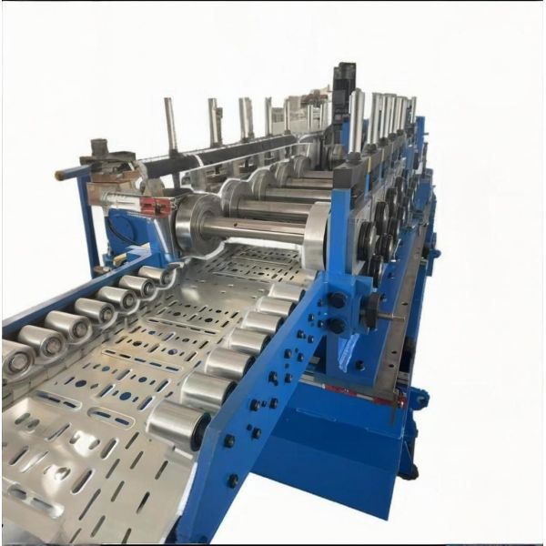 Buy cheap Customized Automatic Cable Tray Manufacturing Machine Cold Roll Forming from wholesalers