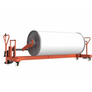 Buy cheap Customized Top Sales Hydraulic Warp beam trolley transport lift trolley from wholesalers