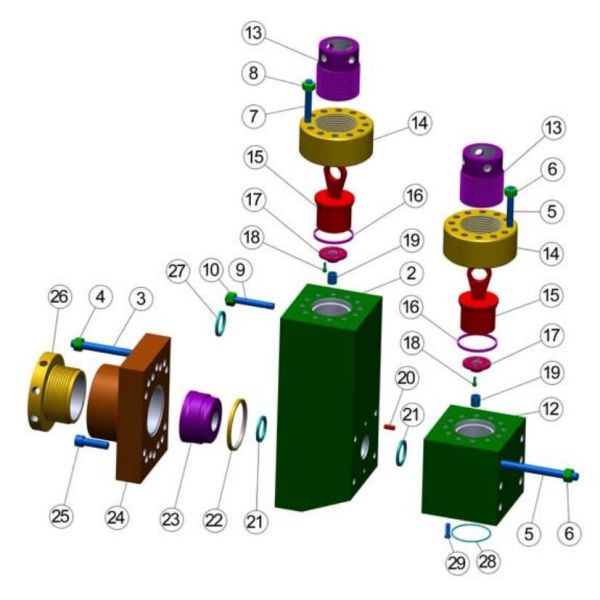 Buy cheap Southwest FB1600 mud pump liner, SW 12P160 mud pump, SW PZ8/9 mud pump, SW A1700PT mud pump, SW F1600 mud pump from wholesalers