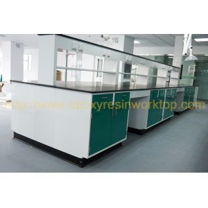 Buy cheap University anti aging science lab island bench epoxy resin chemical resistant countertops from wholesalers