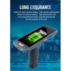Handheld Pda Machine 1D 2D Long Range Barcode Scanner Android