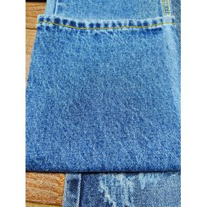 89%C 11%P 12.8OZ Men Jeans Without Stretch Fabric Dark Blue