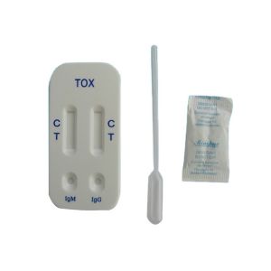 Whole Blood IgG IgM Toxoplasma Test Kit Card Rapid Diagnostic