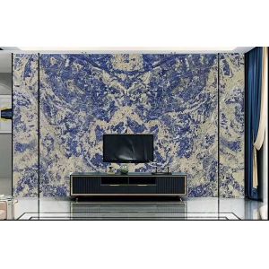 Buy cheap Customized Bolivia Blue Transparent Sodalite Onyx Marble for Big Slab or Cut to Size from wholesalers