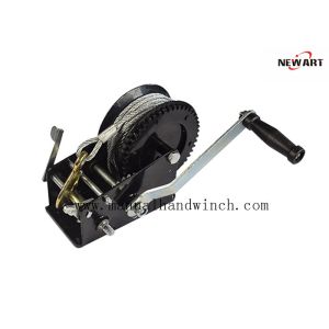 Buy cheap Black Power Boat 2500lbs Manual Hand Crank Winch from wholesalers