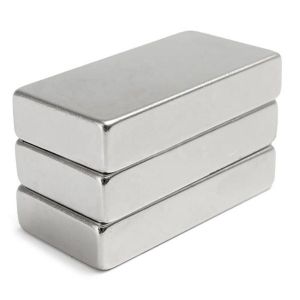 Buy cheap Versatile Neodymium Rectangular Magnets with Permanent Strength and Nickel Coating from wholesalers