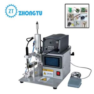 Buy cheap T-type Soldering Tip Semi Automatic Soldering Machine for High Productivity Output 500-800pcs/h double head from wholesalers