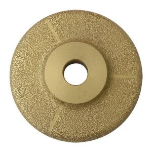 Buy cheap Metal Powder Diamond Resin Vaccum Brazed Wheel for Cutting of Granite Stone Slab Edge from wholesalers