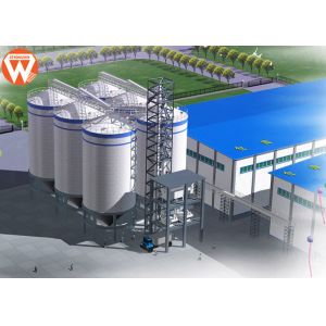 Buy cheap Feed Pellet Plant Auxiliary Equipment Livestock Feed Silo SGS Approval from wholesalers