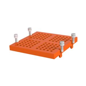 Buy cheap 305x305x30mm Polyurethane Modular Dewatering Mesh Screen Fixing With PU Blot from wholesalers