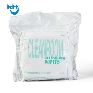 Buy cheap SMT Lint Free Cleanroom Microfiber Wiper Wood Pulp Polyester Material from wholesalers