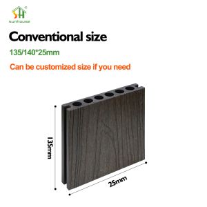 Buy cheap 3D Wood Grain Wpc Decking Anti-Slip and Waterproof Composite Decking for Patios and Decks from wholesalers