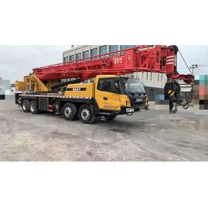 Buy cheap 2018 Sany Used Truck Crane STC350T 35t with 16m Jib Length and Weichai Engine from wholesalers
