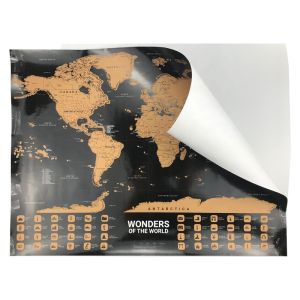 Buy cheap Potable Offset Printing Scratchable Map Of The World from wholesalers