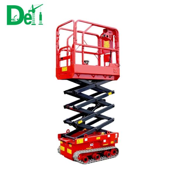 Buy cheap 12m Crawler Self Propelled Automatic Scissor Lift Aerial Work Platform from wholesalers