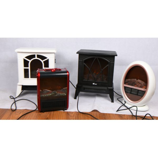 Quality Mini Flame Effect Electric Fireplace , Freestanding Various Color Stove Effect Heater for sale