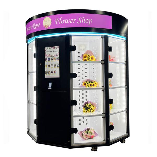 Buy cheap Customistic Locker Fresh Flower Vending Machine With Refrigeration And Humidification With Android from wholesalers