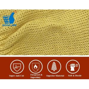 10 Gauge Kevlar Yarn Unisex Puncture Resistant Anti Cut Gloves