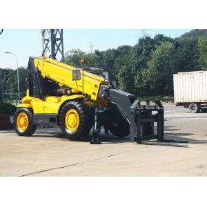 Diesel XCMG Telescopic Boom Forklift , 82KW Engine Power Rough Terrain Forklift