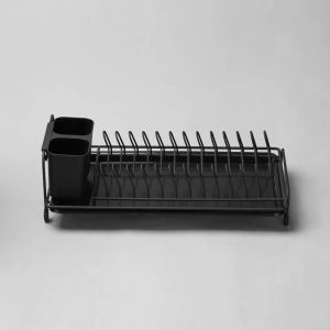 Buy cheap Dish Drainers Drying Rack With Removable Drip Tray And Utensil Holder from wholesalers
