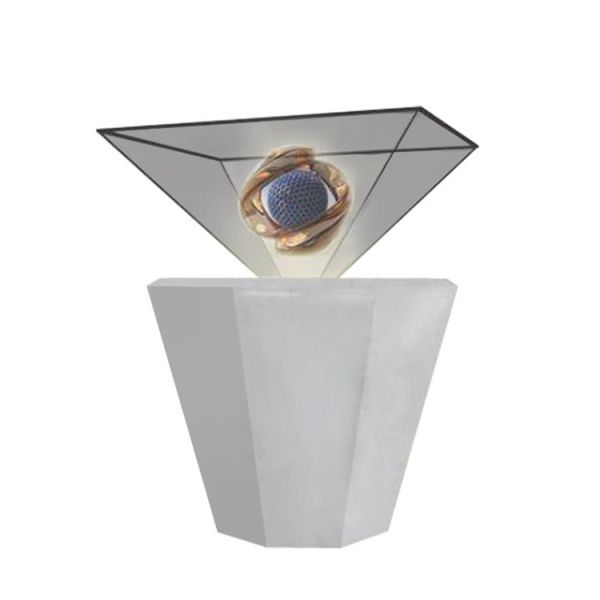 Inverted Triangle Pyramid 3D Holographic Display Android / Windows System HDMI /