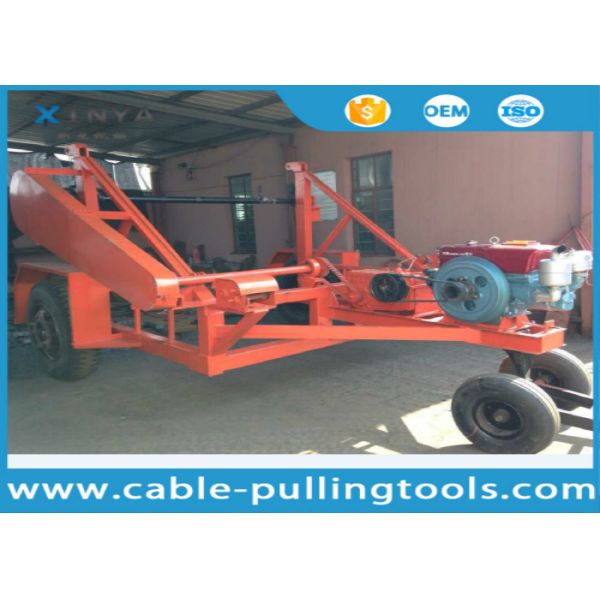Buy cheap 5T Multi function Full Cable Drum Trailer Other Tools With Water Cooled Diesel Engine from wholesalers