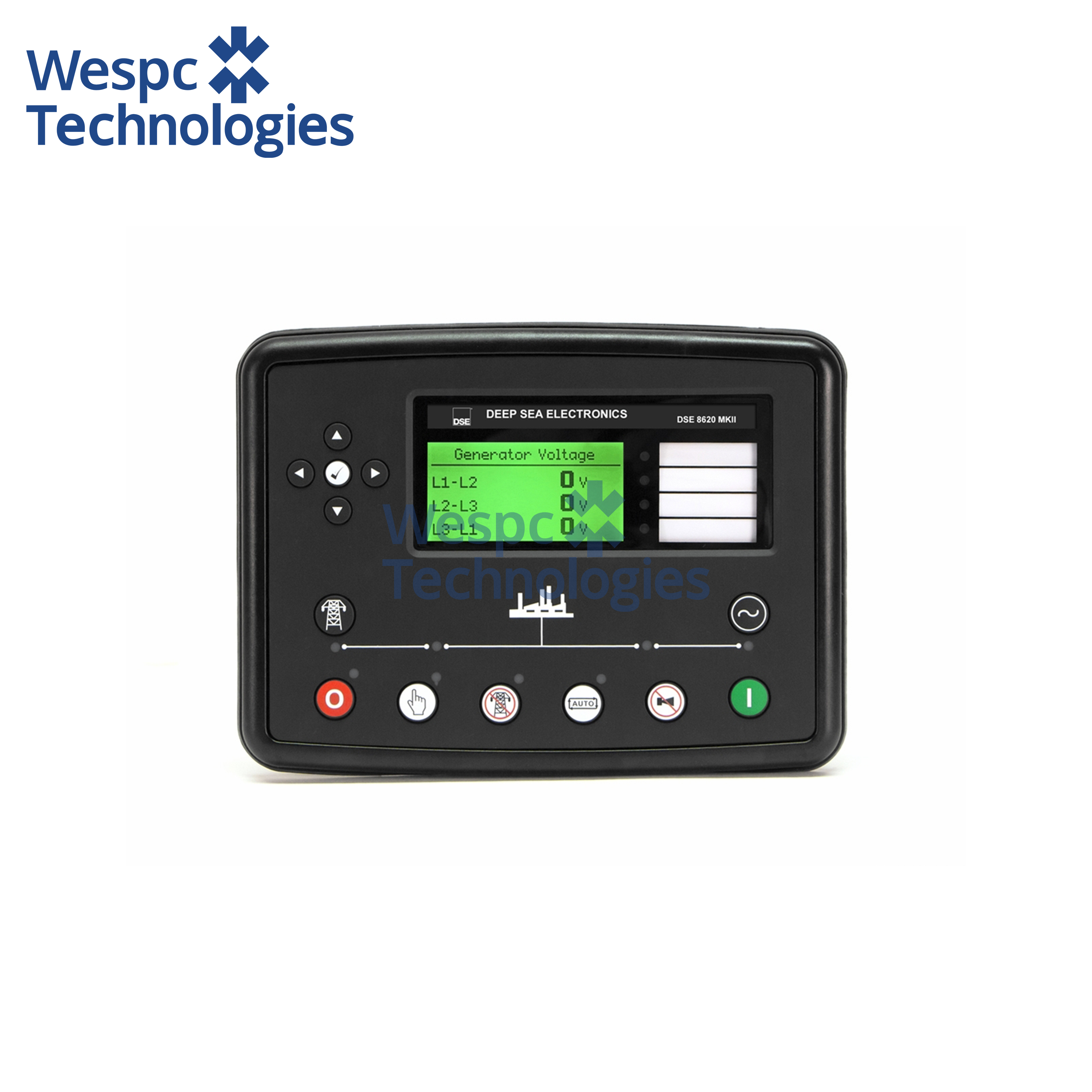 Buy cheap WESPC Original DSE8620 MKII Auto Mains Failure Load Sharing Control Module from wholesalers