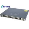 48 10/100/1000T + 4 SFP + IPS Used Cisco Switches Ethernet Network WS-C3750G-48TS-E for sale