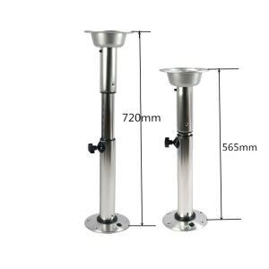 Buy cheap Marine and Caravan Adjustable Table Pedestal RV table pedestal leg with bases dinette for yacht boat camper trailer is made of from wholesalers