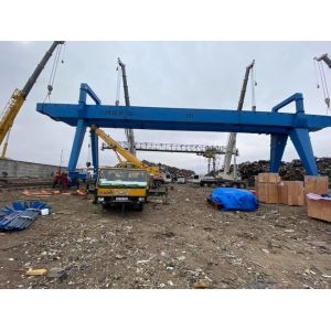 Buy cheap 25T SPAN 32M Double Girder Gantry Crane For Metal Yard IP55 A6 from wholesalers