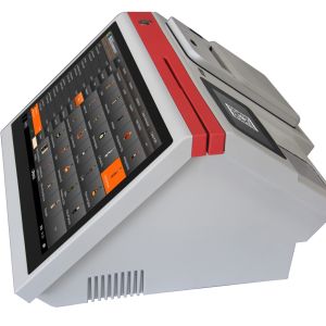 Design 14" Capacitive Touch Panel Android Terminal Checkout Counters with 80mm