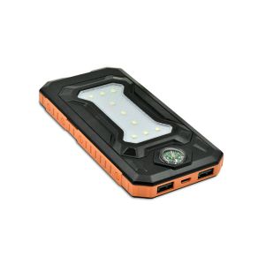 Buy cheap Compass Equipped Solar Powered Portable Charger With Camping Lamp from wholesalers
