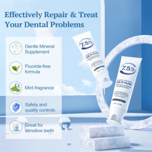 Oral Health Nano Hydroxyapatite Toothpaste Enamel Protection Tooth Strengthening