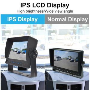 Buy cheap 1080P 4CH MDVR Camera Waterproof 7 Inch Monitor MDVR Recorder 4G GPS Reverse Backup Camera Vehicle Bus Truck Car Reversing Aid from wholesalers