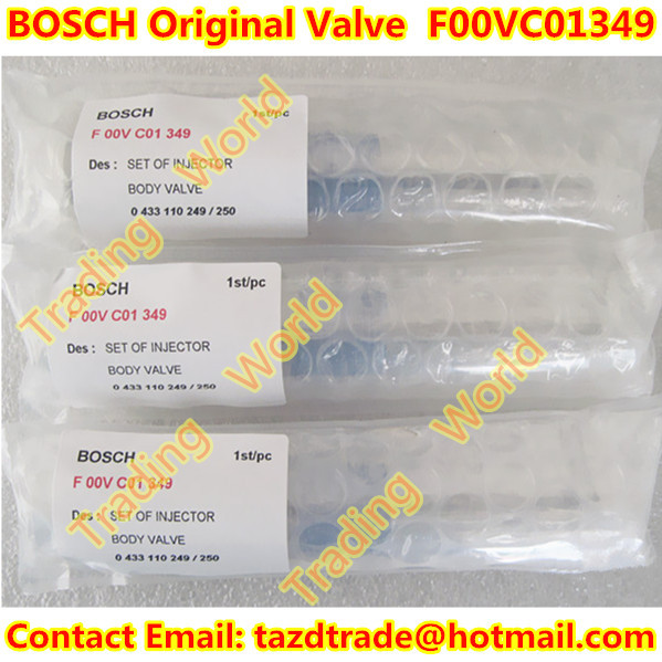 Buy cheap BOSCH Original Injector Body Valve F00VC01349 Control Valve from wholesalers