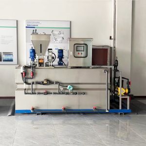 Stainless Steel Automatic Polymer Dosing Machine Waste Water Chemical Dosing