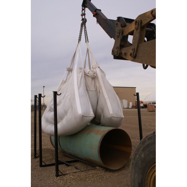 Quality Heavy weight builder pipeline Gravel Bulk Bag , oil industry Big Bag Two Ton for sale