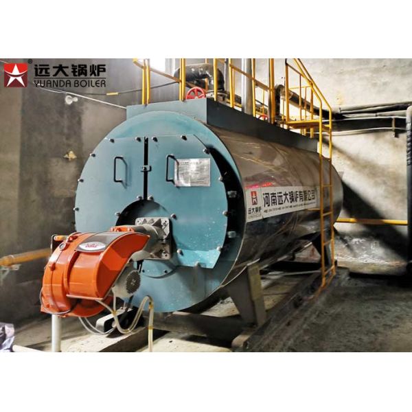 Buy cheap 10 Tons Wet Back Structure Gas Fired Boilers 10 Bar Use In Milk Factory from wholesalers