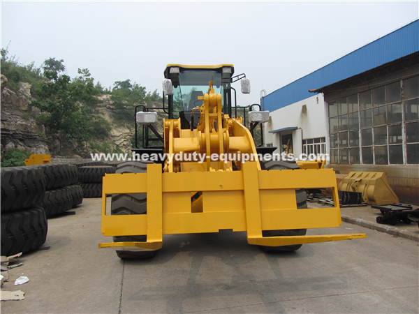 Quality 5Ton Wheel Loader LG956L 3m3 Bucket with Cummins Engine Hangchi Transmission Pallet Fork for sale