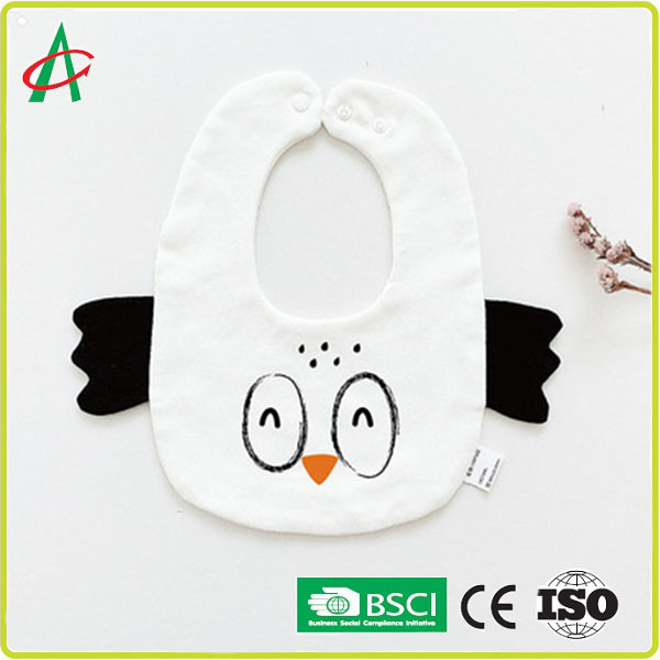 Buy cheap 29cm*26cm Newborn Baby Bibs Super Absorbent With Adjustable Snap from wholesalers