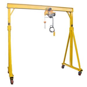Buy cheap Custom Color Portable Gantry Crane 5 Ton , Movable Gantry Crane Easy Installation from wholesalers
