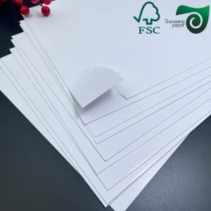 Buy cheap FSC Double Sided Coated Glossy Cover Paper  460mm 650mm  With High Printability from wholesalers