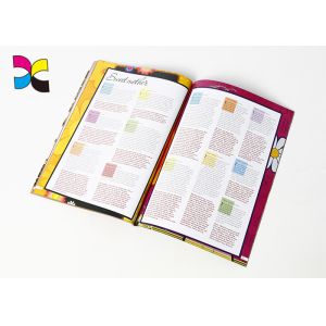 Softcover With Perfect Binding Custom Magazine Printing With Varnishing Inside