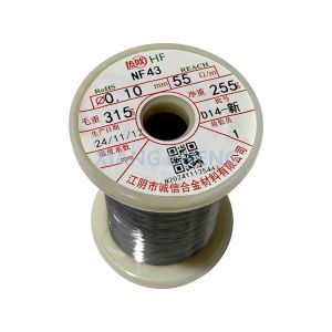 Buy cheap NF43 PTC Ni-Fe Alloy High Resistance Heating Wire For Metallurgical Industry from wholesalers