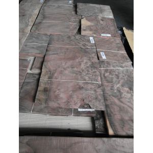 Buy cheap Natural Walnut Burl Wood Veneer For Projects from wholesalers