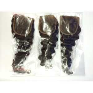 Top Quality Hot Unprocessed Natural Color Knot Bleached Brazilian Hair Middle