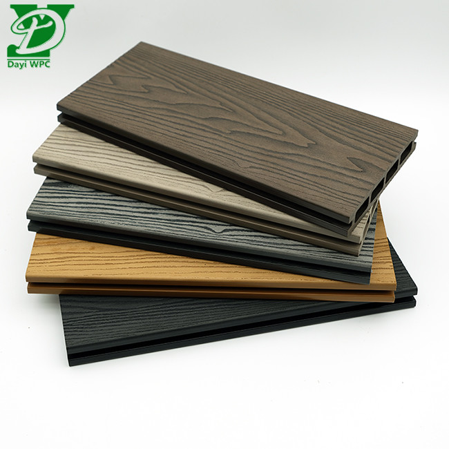 Buy cheap Deep Embossed WPC Hollow Core Composite Decking from wholesalers